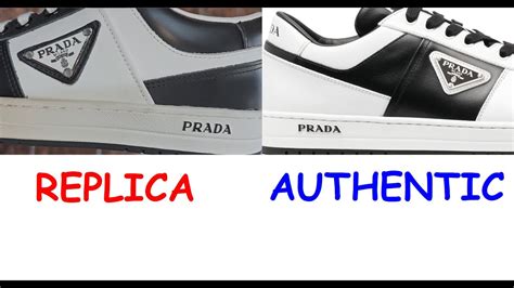 prada sneakers real vs fake|how to authenticate prada.